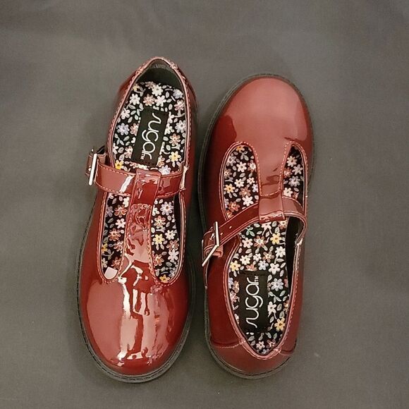 BRAND NEW SUGAR KIDS' MARY JANE T-STRAP FLAT SHOE - Picture 4 of 14